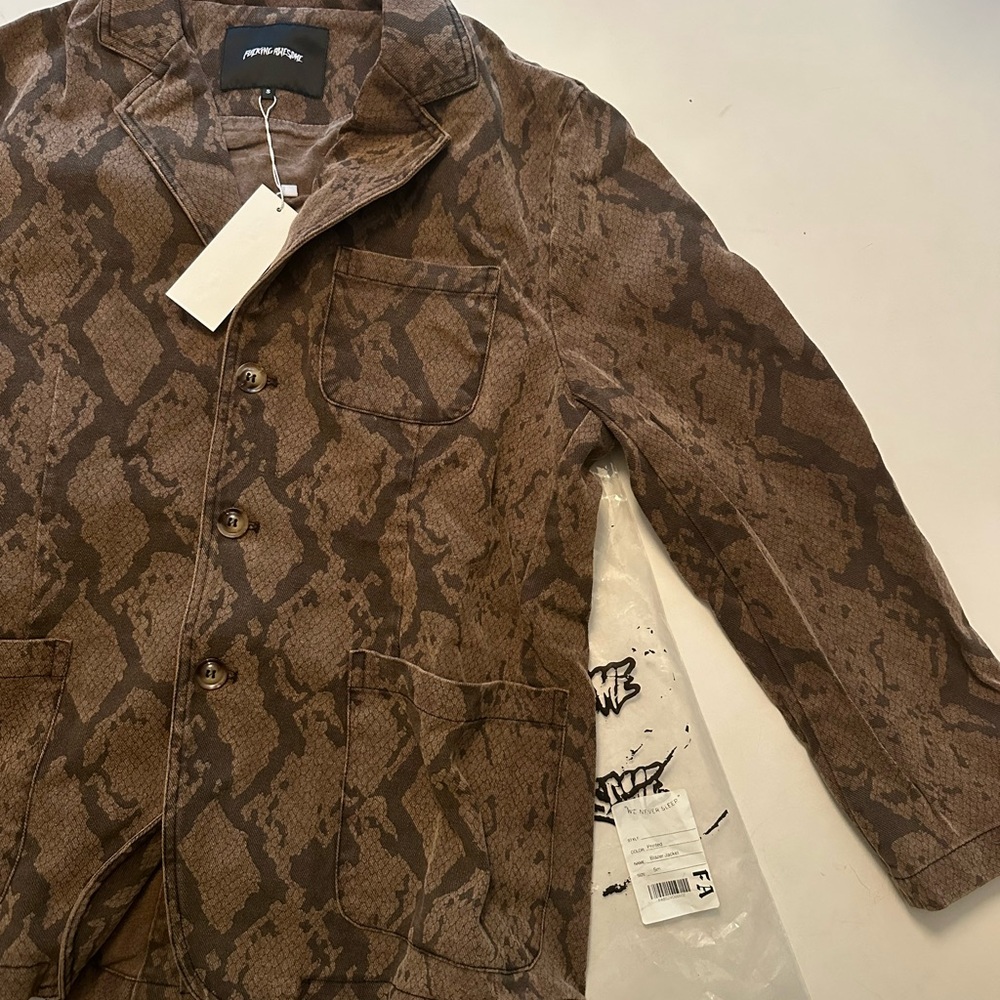 FA Snake Print Blazer
